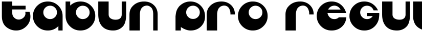Tabun Pro font download