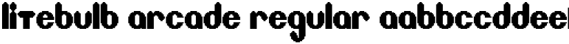 Litebulb Arcade font download