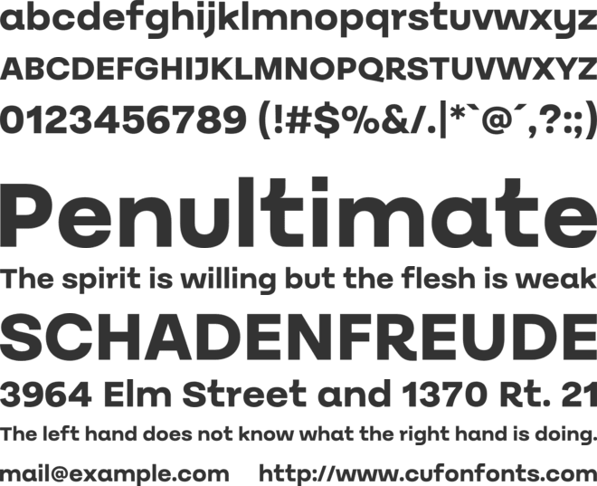 Batica  font preview