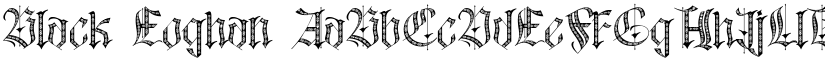 Black Eoghan font