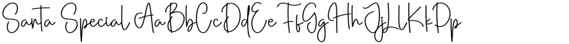 Santa Special font