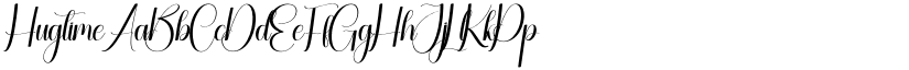 Hugtime font
