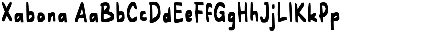 Xabona font