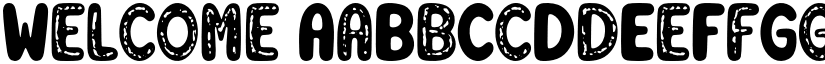 Welcome font