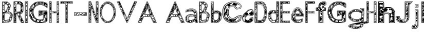 BRIGHT-NOVA font