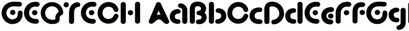 GEOTECH font