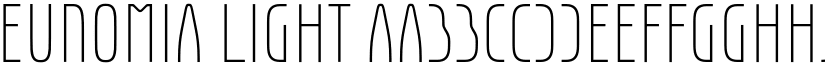 Eunomia Light font