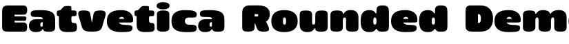 Eatvetica Rounded Demo font