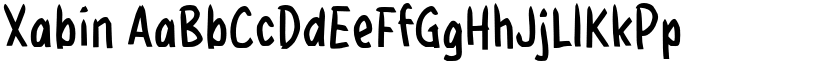 Xabin font