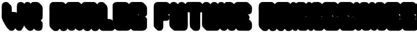 WR Analog Future font
