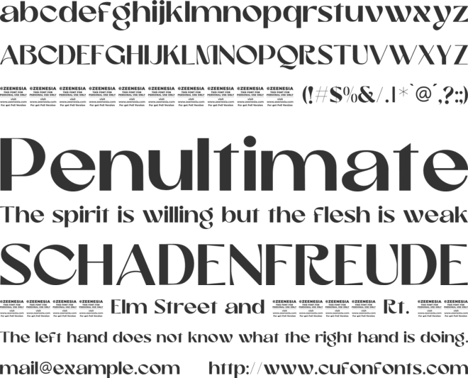 Romantic Harmony Personal Use Only font preview