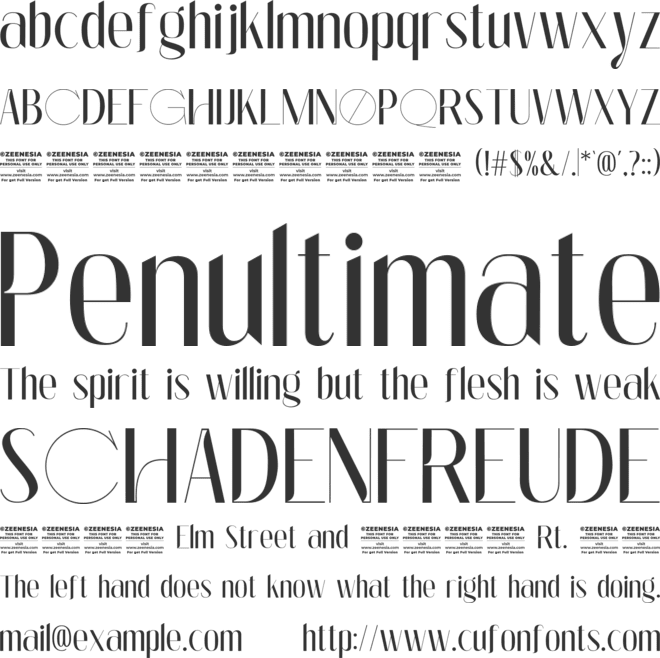 Hello Chloe Personal Use Only font preview