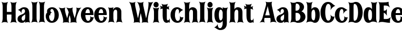 Halloween Witchlight font