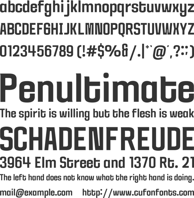 Overblox font preview