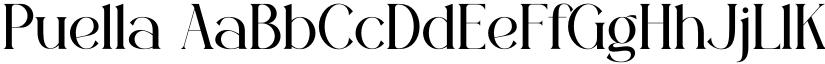 Puella font