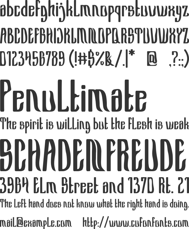 Funkies Surfer font preview