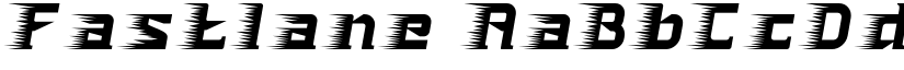 Fastlane font
