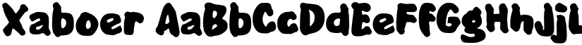 Xaboer font