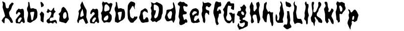 Xabizo font download