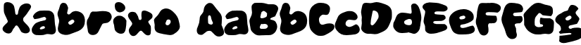 Xabrixo font