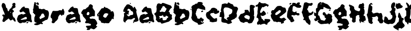 Xabrago font