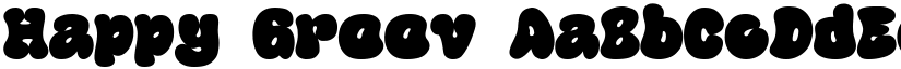 Happy Groov font