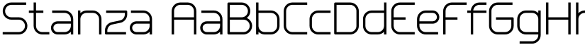 Stanza font