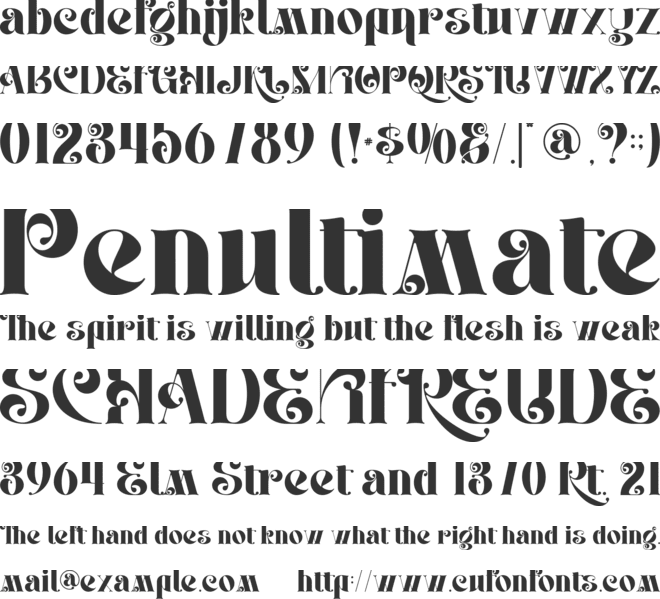 Carevo-Personal use font preview