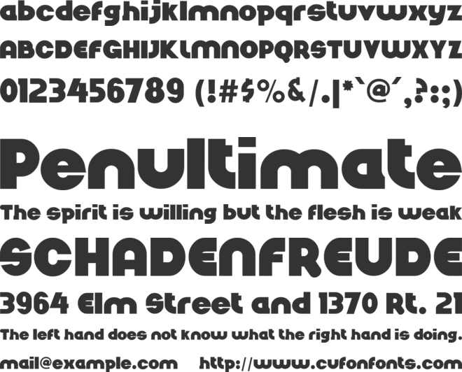 ErkyPerky font preview