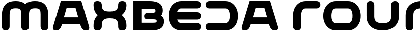 Maxbeda Round Regular font