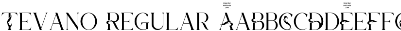 Tevano font download