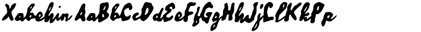 Xabehin font