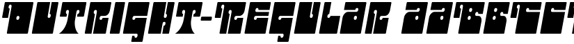 Outright-Regular font