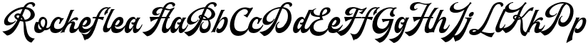 Rockeflea font