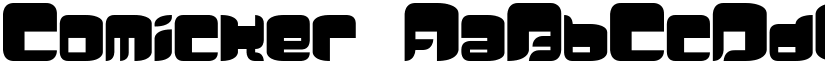 Comicker font