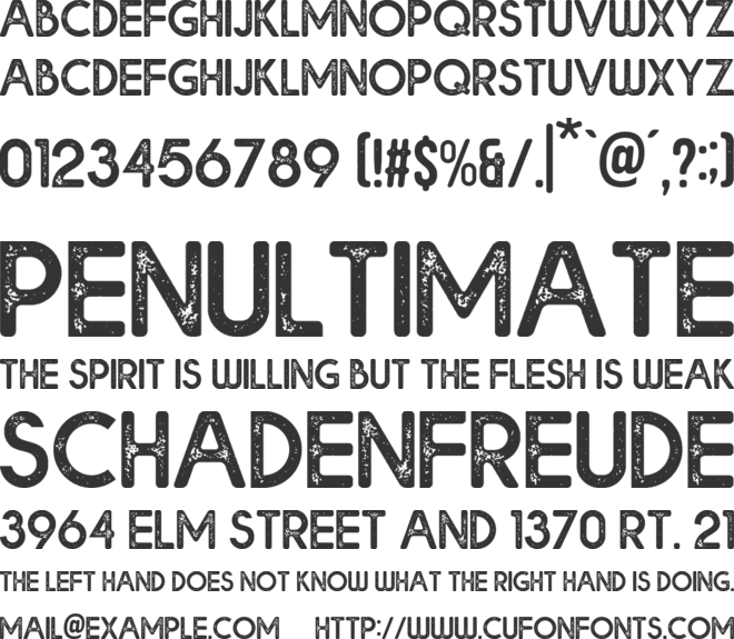 Black Freeday Bolde font preview