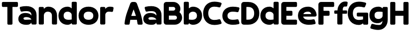 Tandor font
