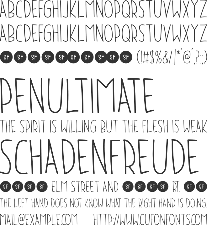 Summer Freedom font preview