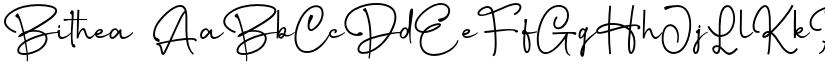 Bithea font