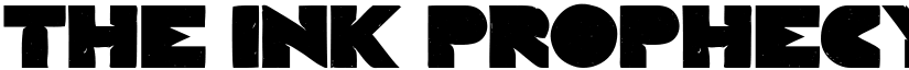 The Ink Prophecy font