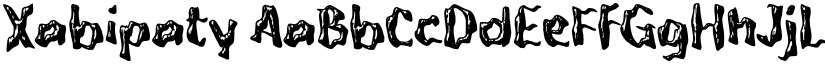 Xabipaty font