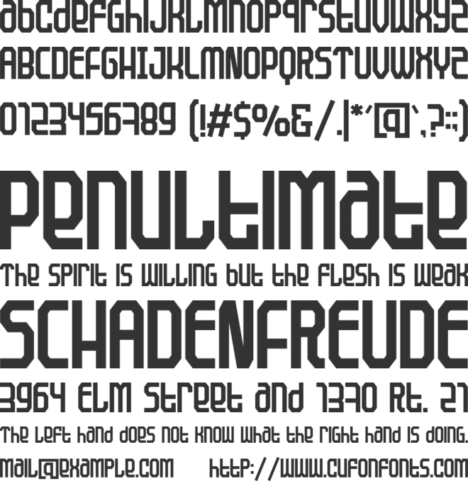 Paint Burst font preview