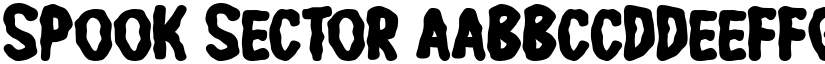 Spook Sector font