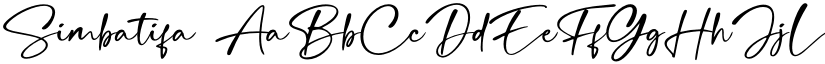 Simbatifa font