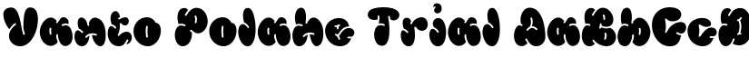 Vanto Polahe Trial font