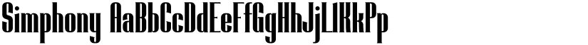 Simphony font