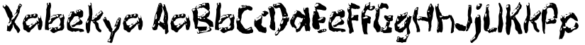 Xabekya font download