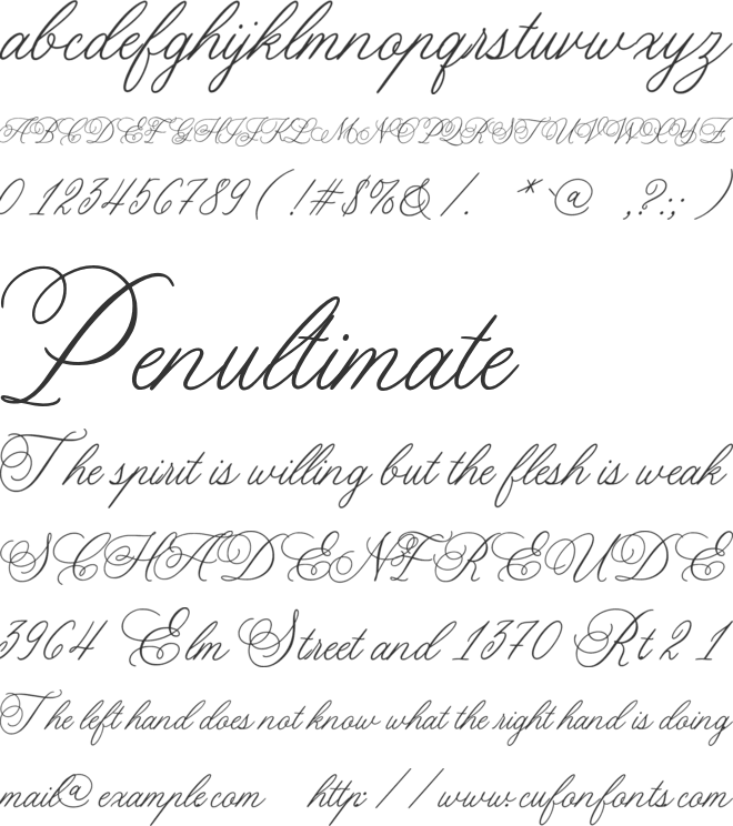 Deagoiset font preview