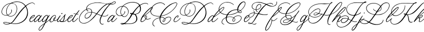 Deagoiset font