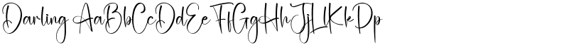 Darling font